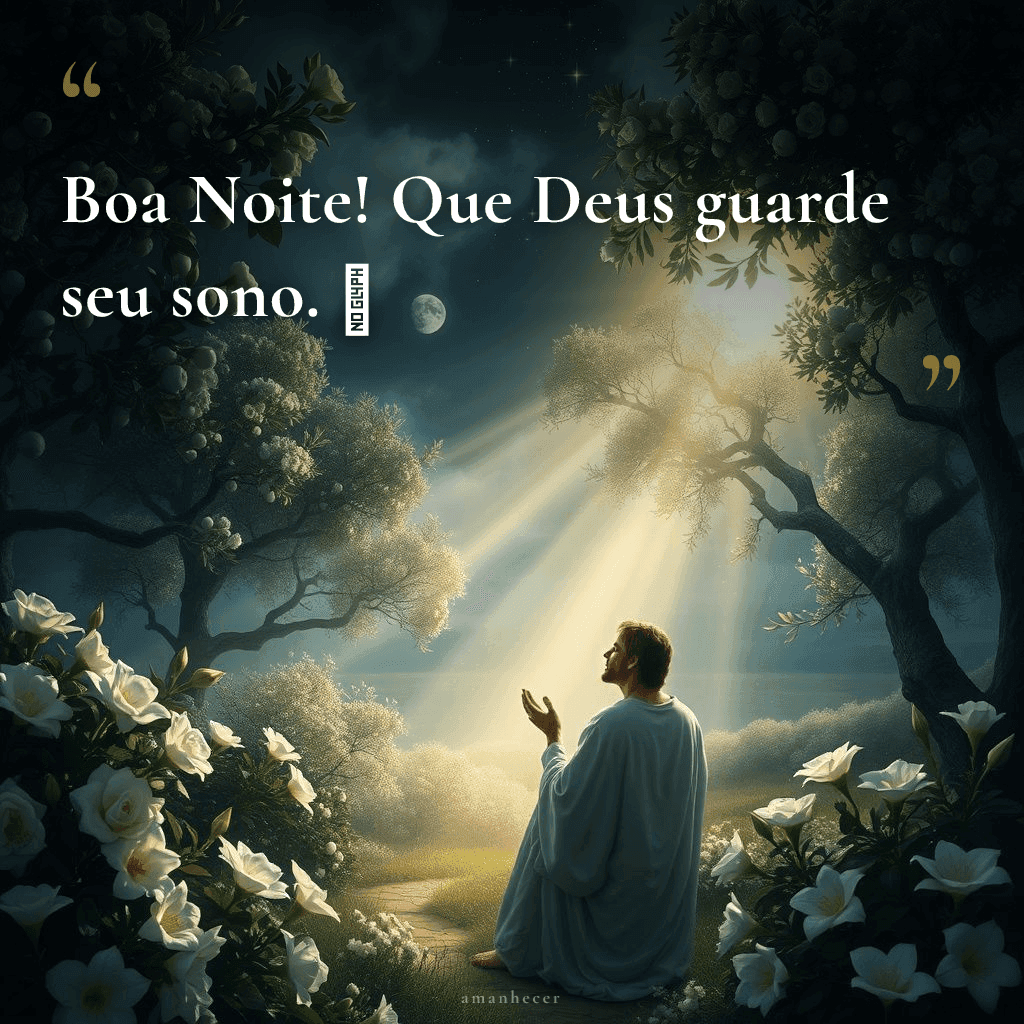 Boa Noite! Que Deus guarde seu sono. 🌙